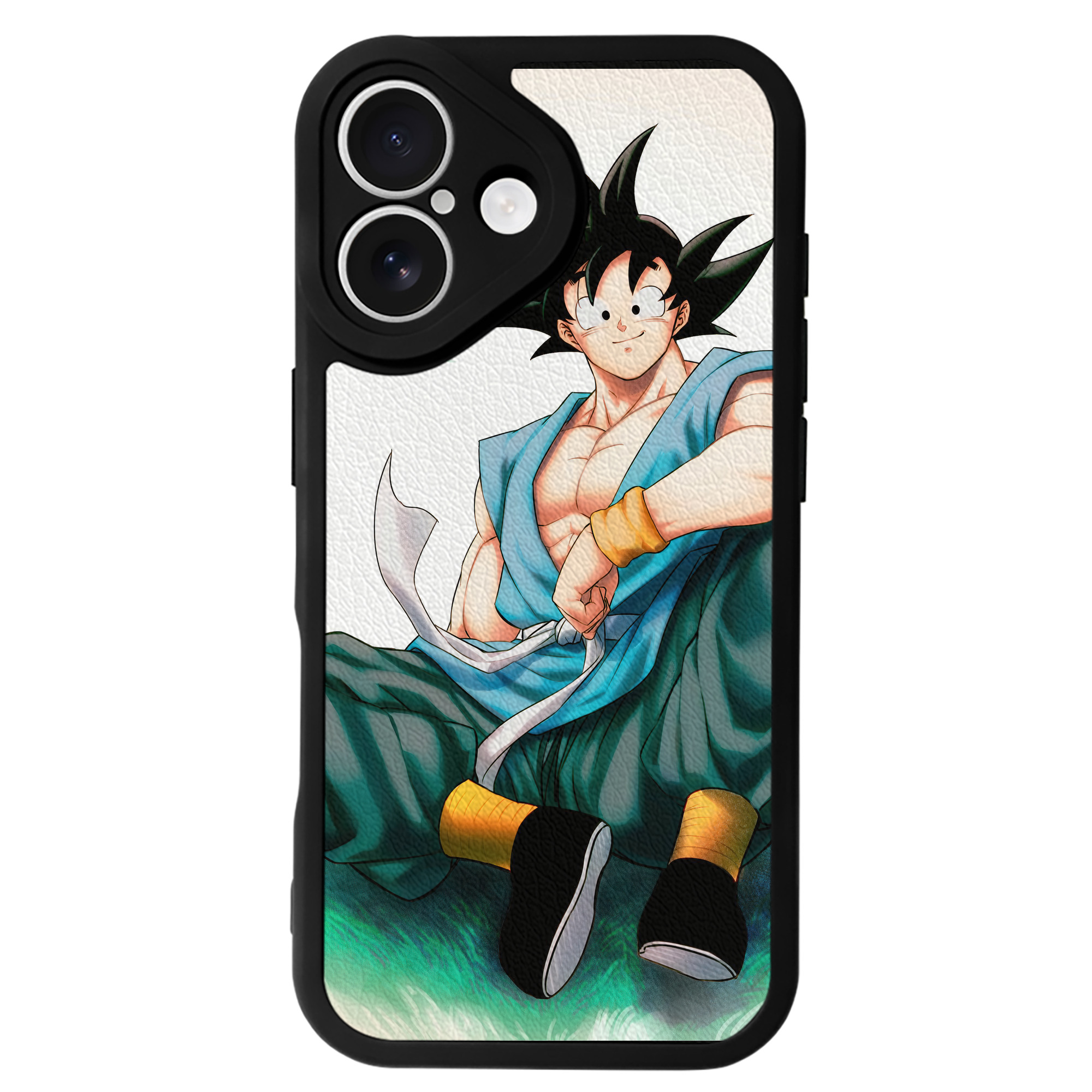 （画像用） ドラゴンボール DRAGON BALL 【iPhone 16シリーズ対応】シリコンスマホケース（レザー調） 材質：シリコン